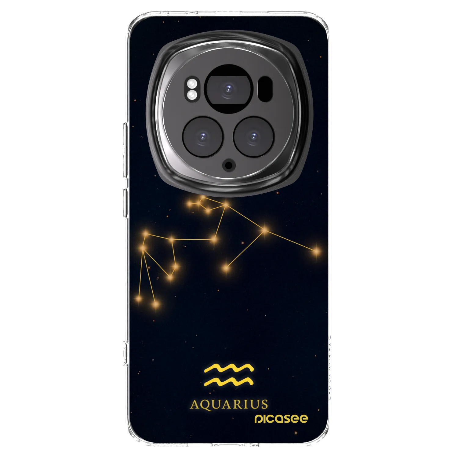 Picasee silikónový prehľadný obal pre Honor Magic6 Pro - AQUARIUS