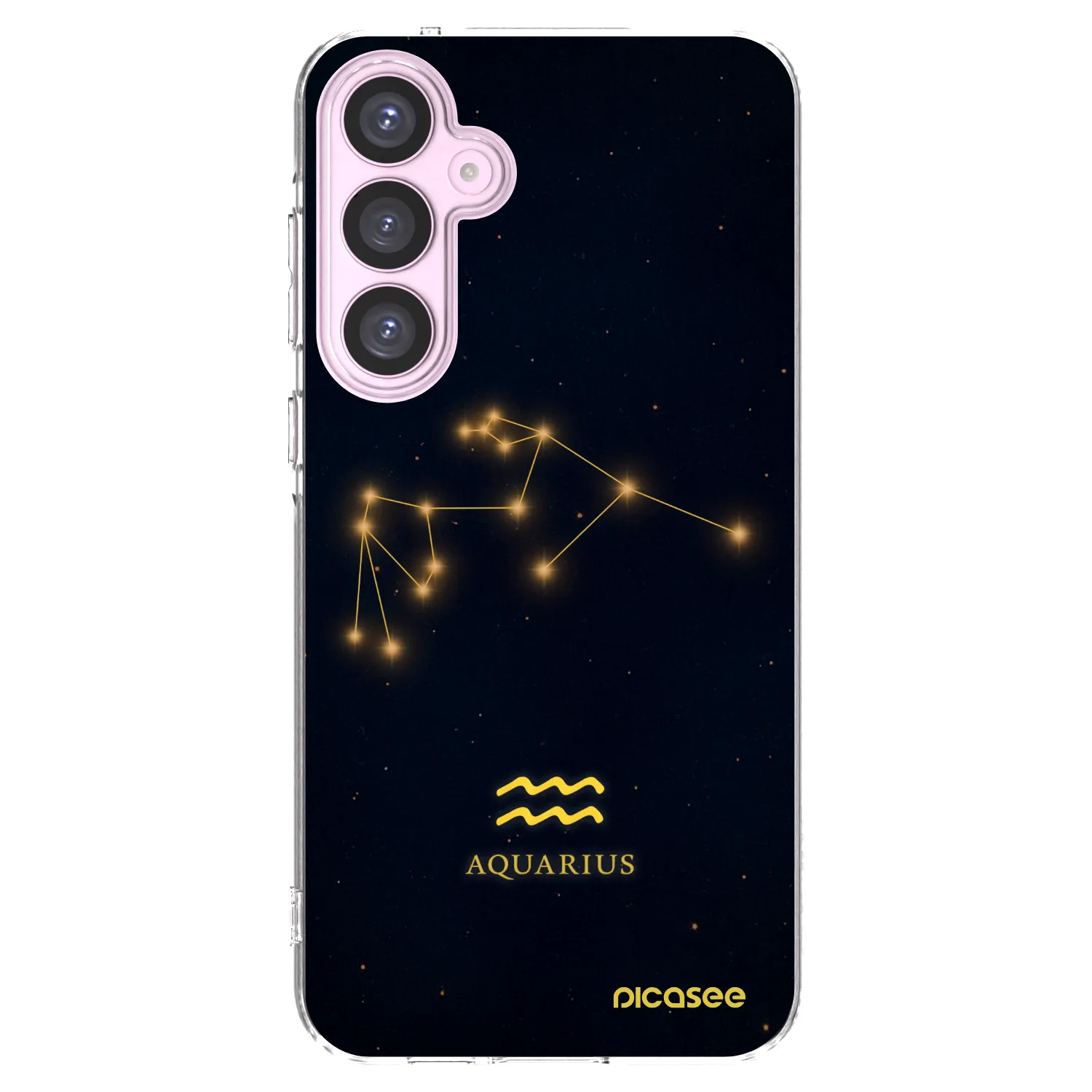 Picasee silikónový prehľadný obal pre Samsung Galaxy A55 5G A556B - AQUARIUS