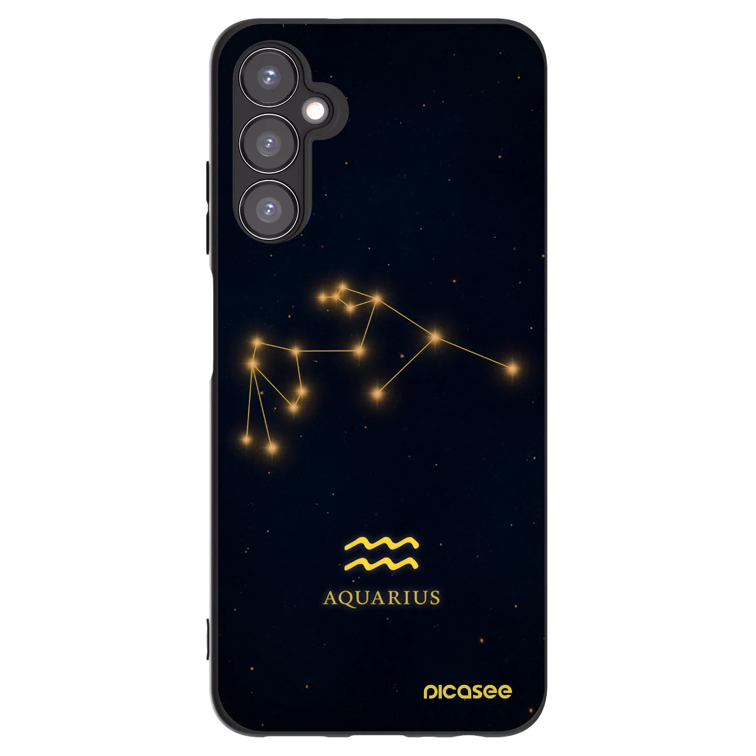 Picasee silikónový čierny obal pre Samsung Galaxy A05s A057G - AQUARIUS