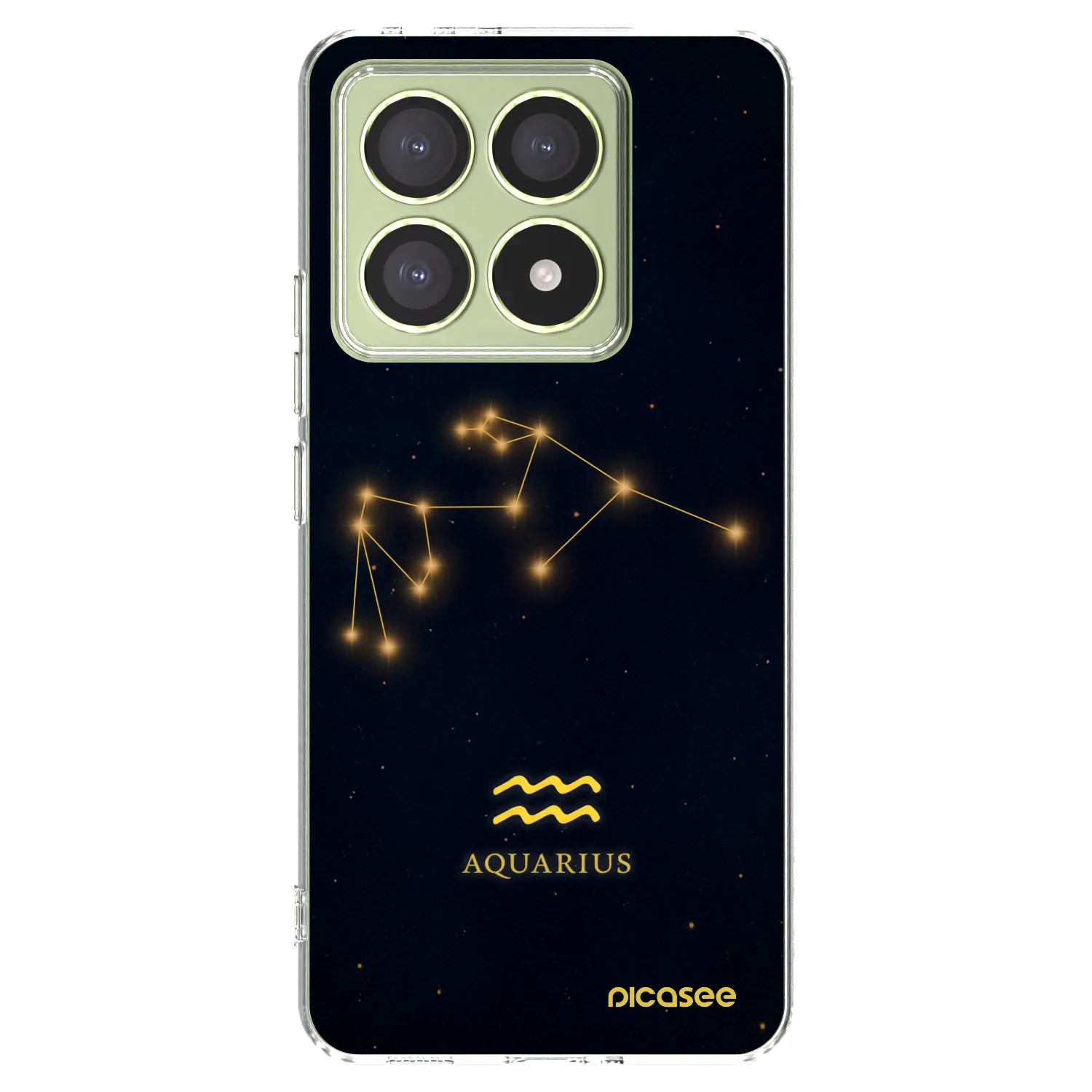 Picasee silikónový prehľadný obal pre Xiaomi 14T - AQUARIUS