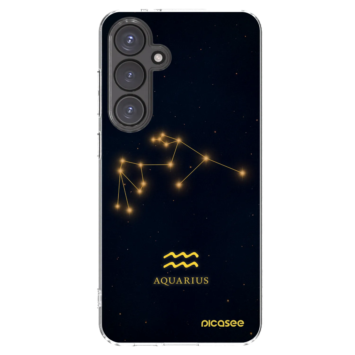 Picasee silikónový prehľadný obal pre Samsung Galaxy S24 FE S721B - AQUARIUS
