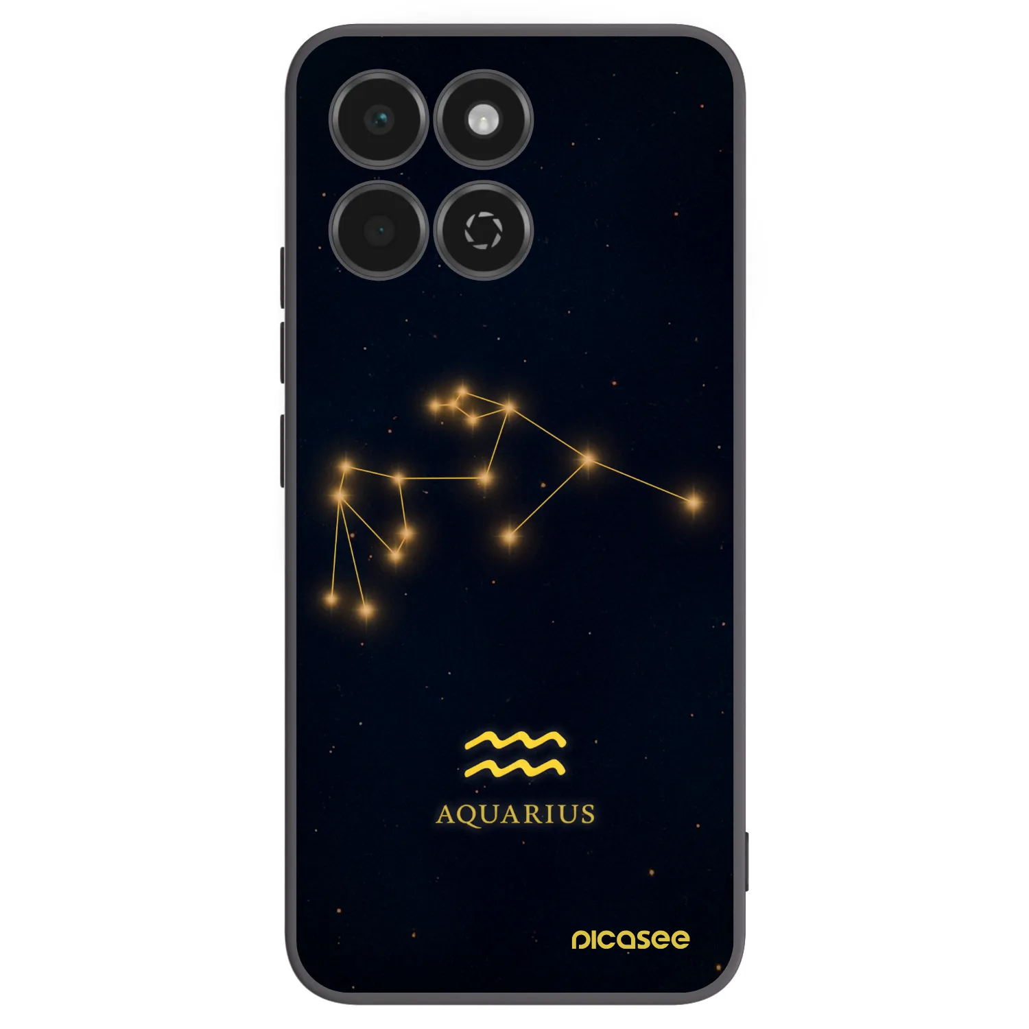 Picasee silikónový čierny obal pre Honor 200 Smart 5G - AQUARIUS