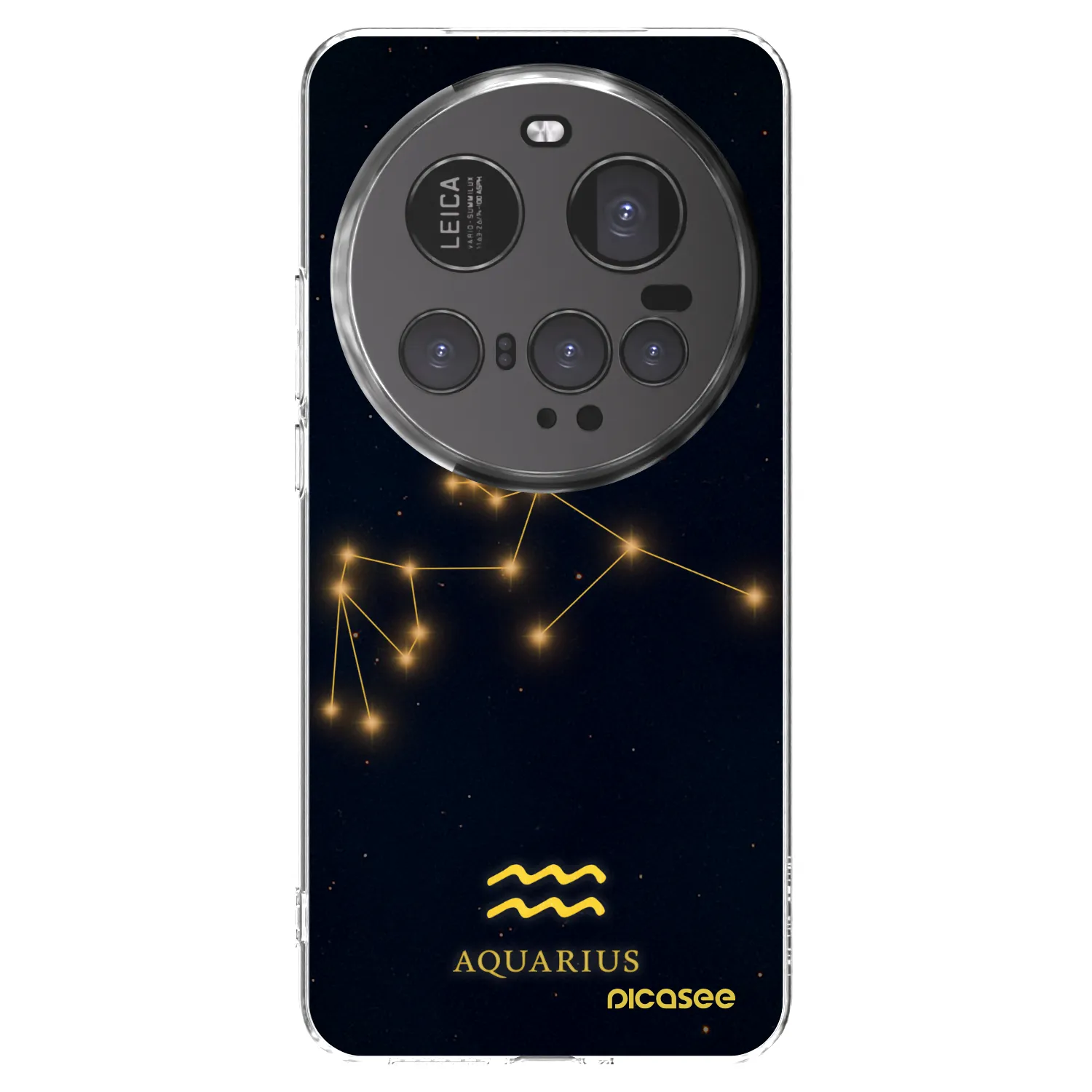 Picasee silikónový prehľadný obal pre Xiaomi 15 Ultra - AQUARIUS