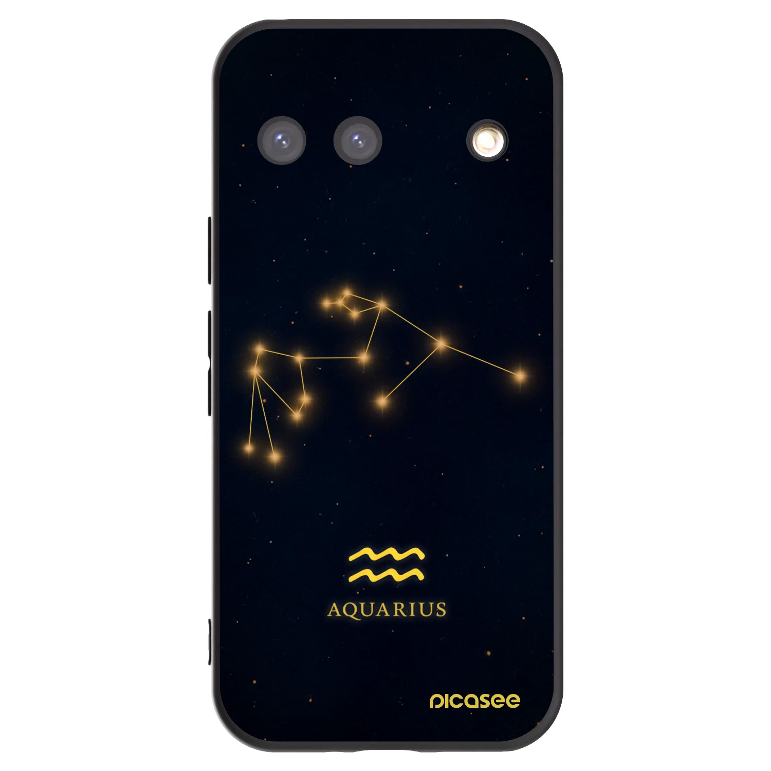 Picasee silikónový čierny obal pre Google Pixel 9 - AQUARIUS