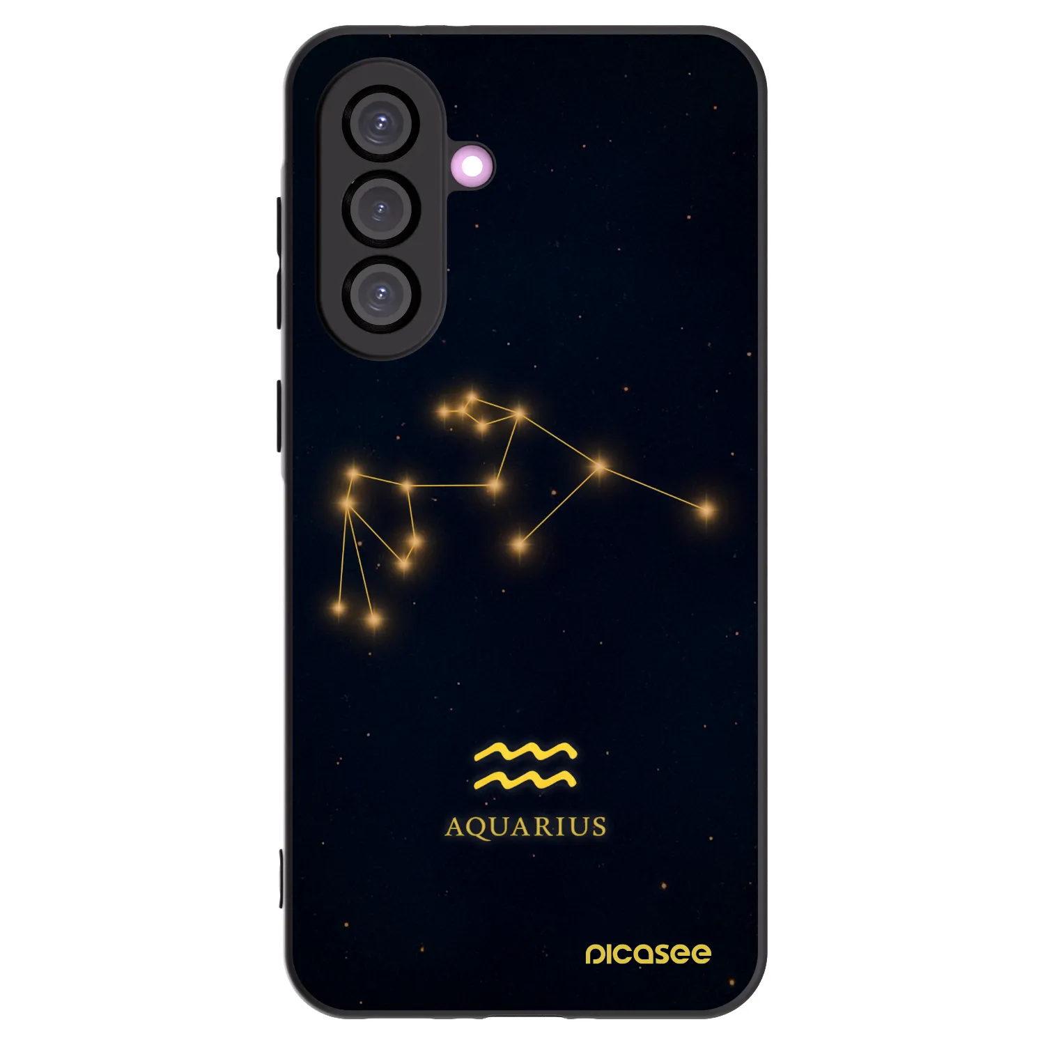 Picasee silikónový čierny obal pre Samsung Galaxy A36 5G - AQUARIUS