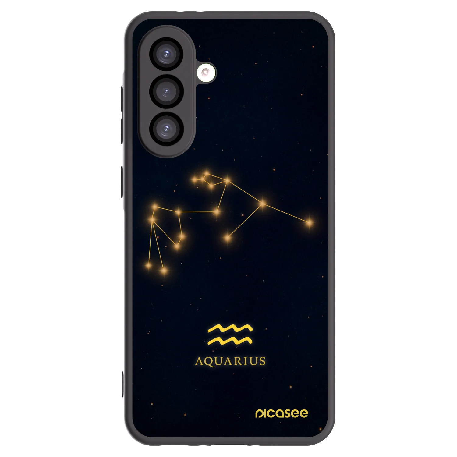 Picasee silikónový čierny obal pre Samsung Galaxy A26 5G A266B - AQUARIUS