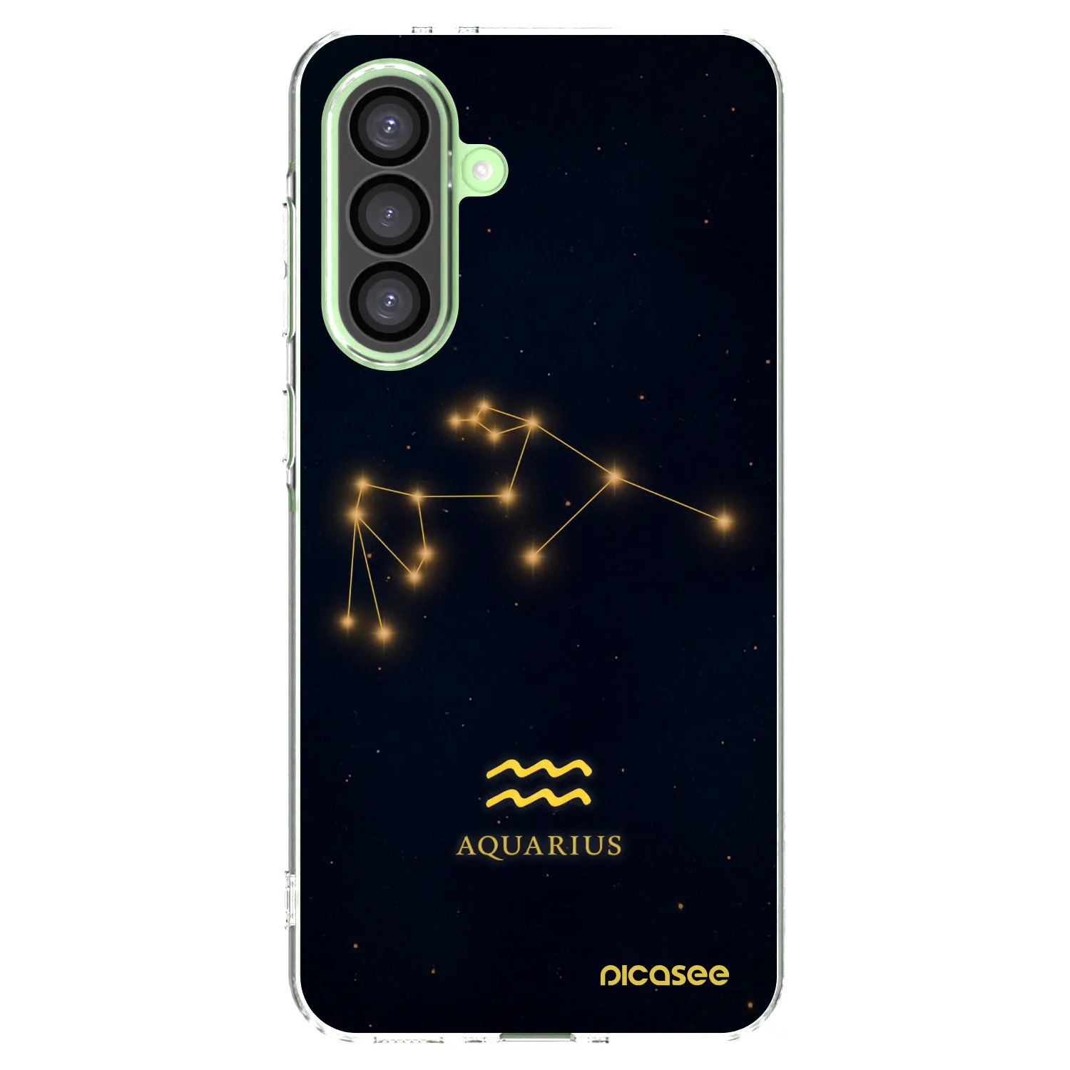 Picasee silikónový prehľadný obal pre Samsung Galaxy A26 5G A266B - AQUARIUS