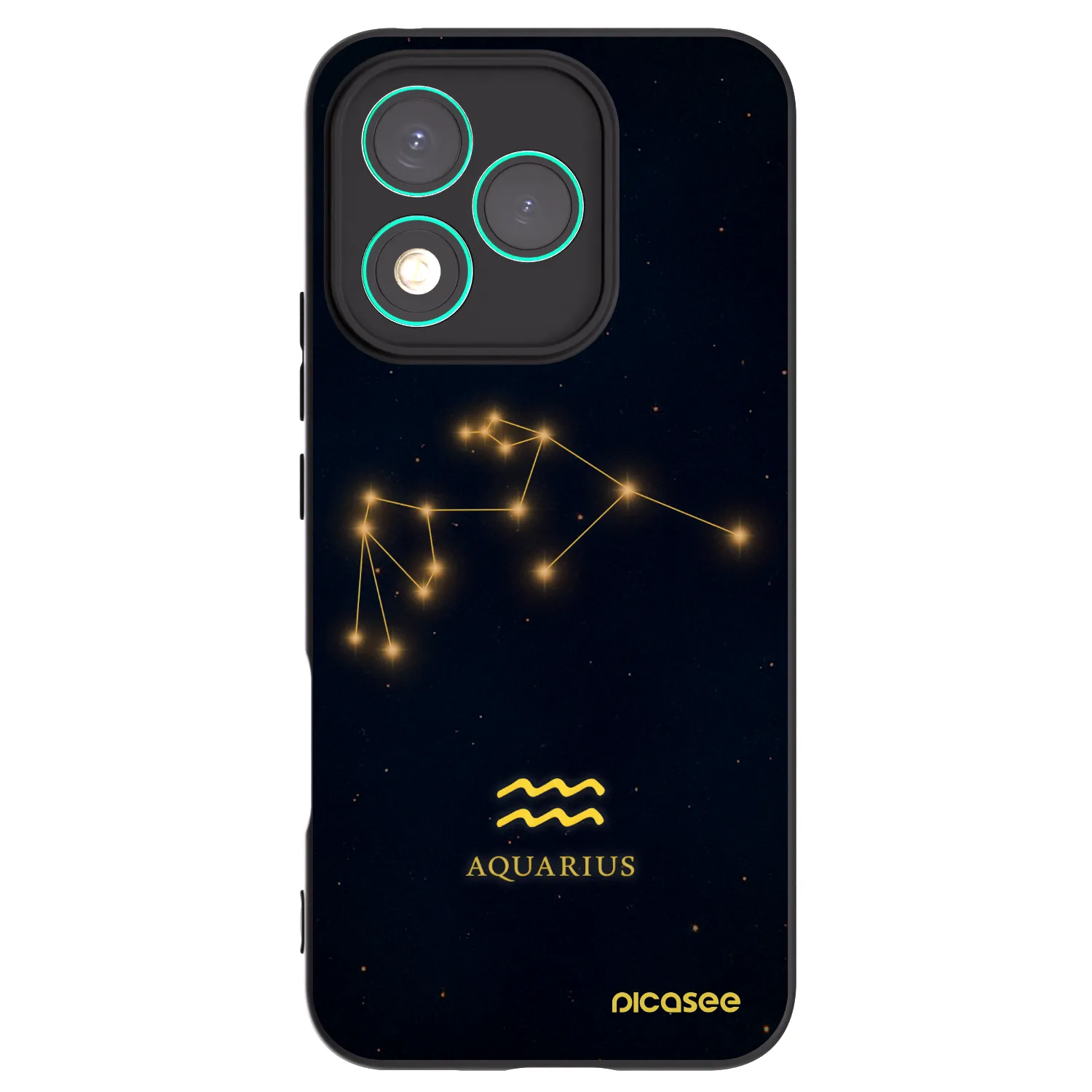 Picasee silikónový čierny obal pre Honor 400 Lite 5G - AQUARIUS