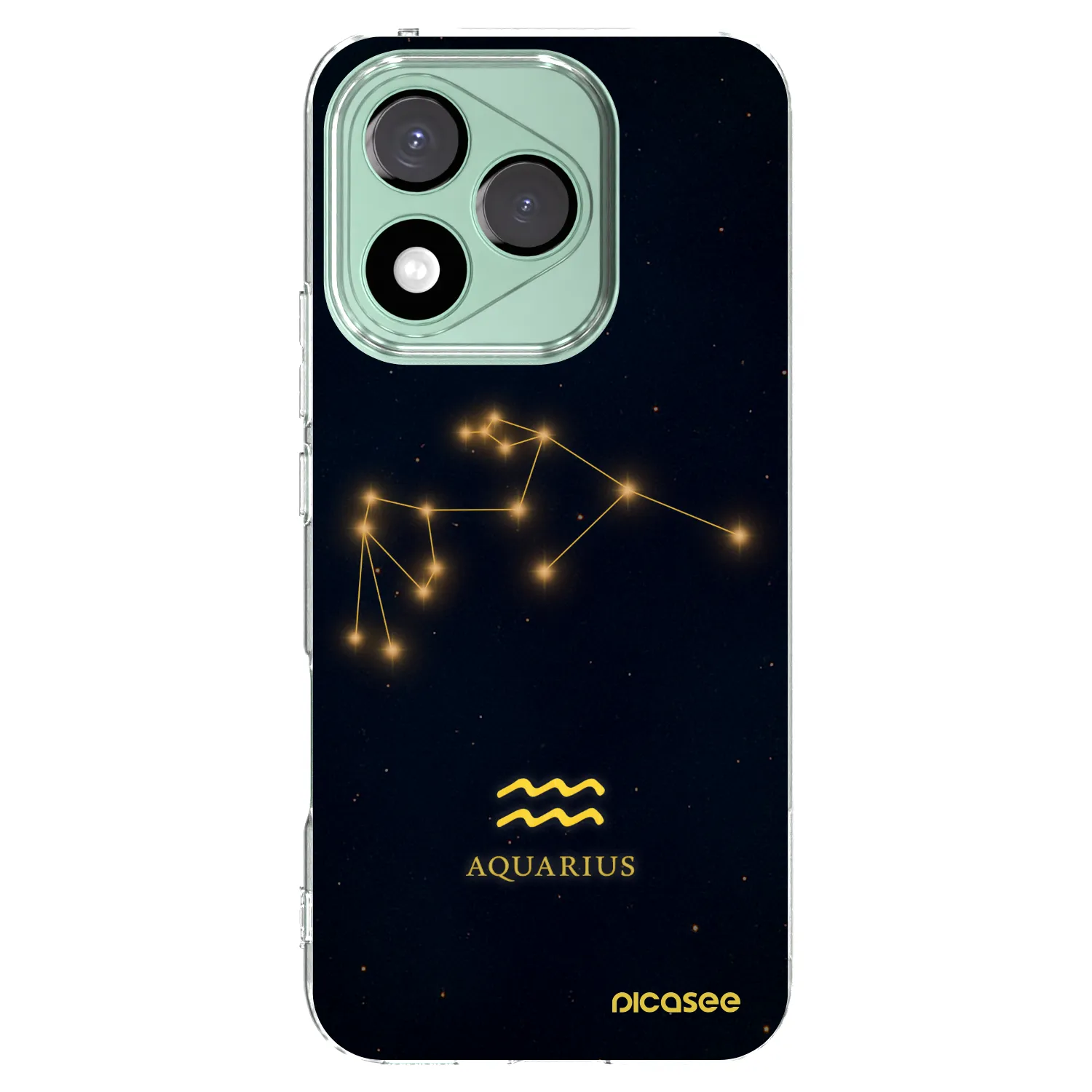 Picasee silikónový prehľadný obal pre Honor 400 Lite 5G - AQUARIUS