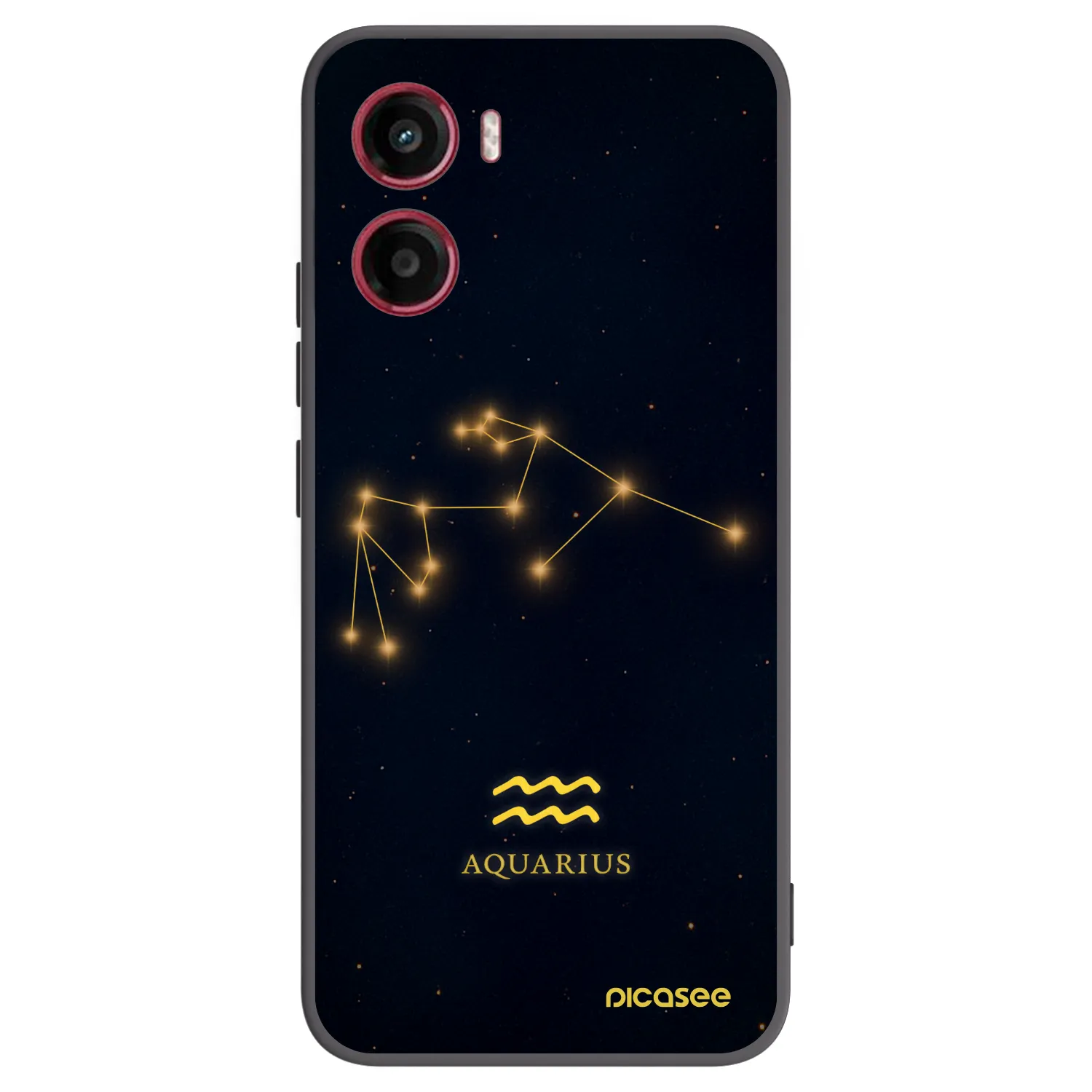 Picasee silikónový čierny obal pre Motorola Moto G05 - AQUARIUS