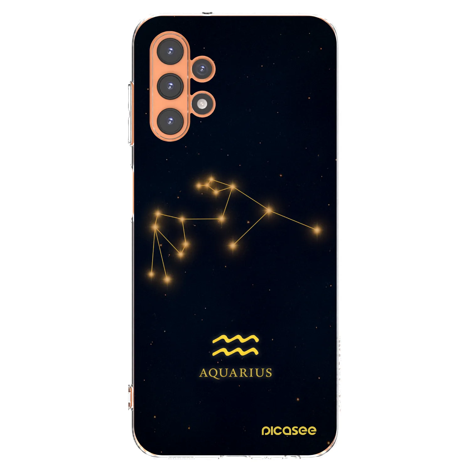 Picasee silikónový prehľadný obal pre Samsung Galaxy A13 5G - AQUARIUS