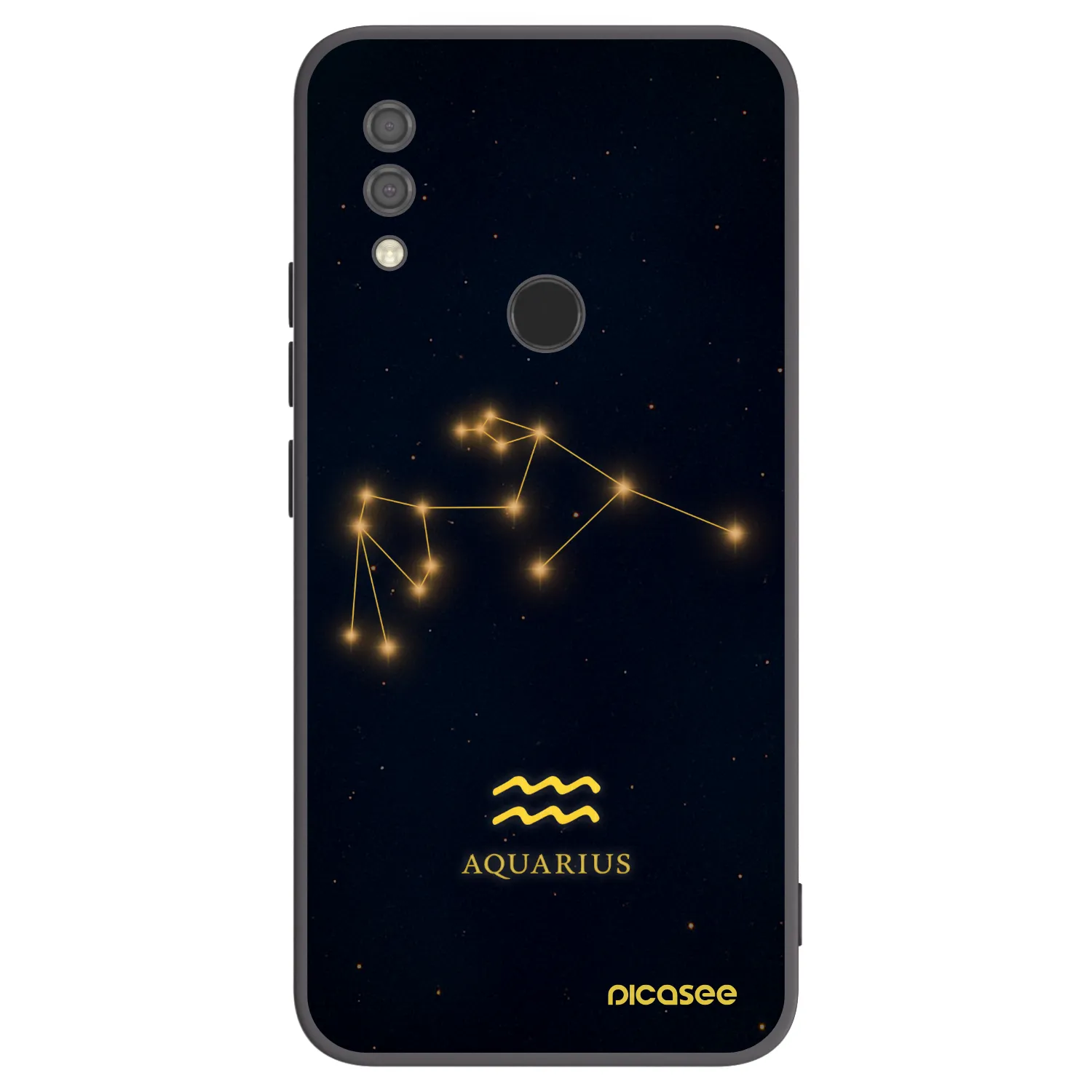 Picasee silikónový čierny obal pre Xiaomi Redmi 7 - AQUARIUS