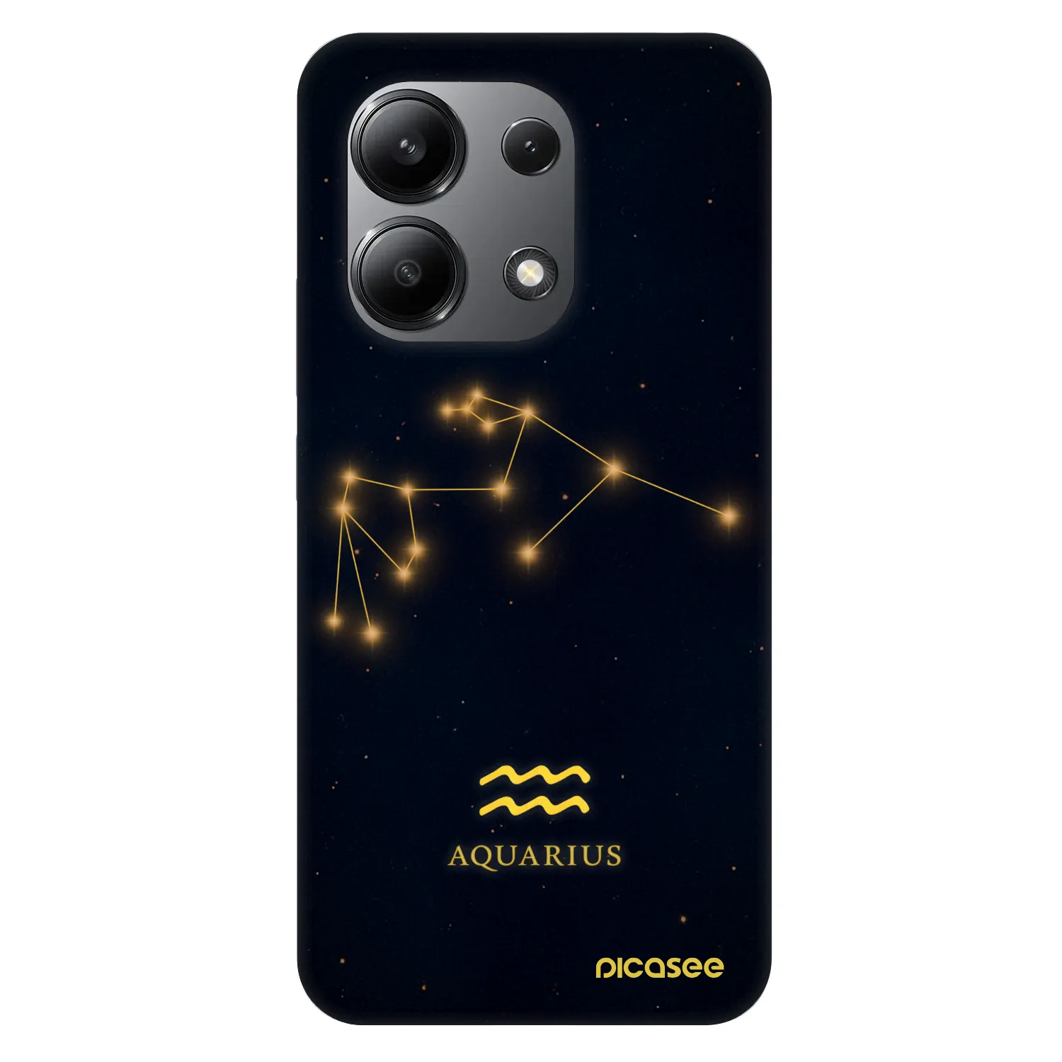 Picasee Fashion Case pre Xiaomi Redmi Note 13 4G - AQUARIUS