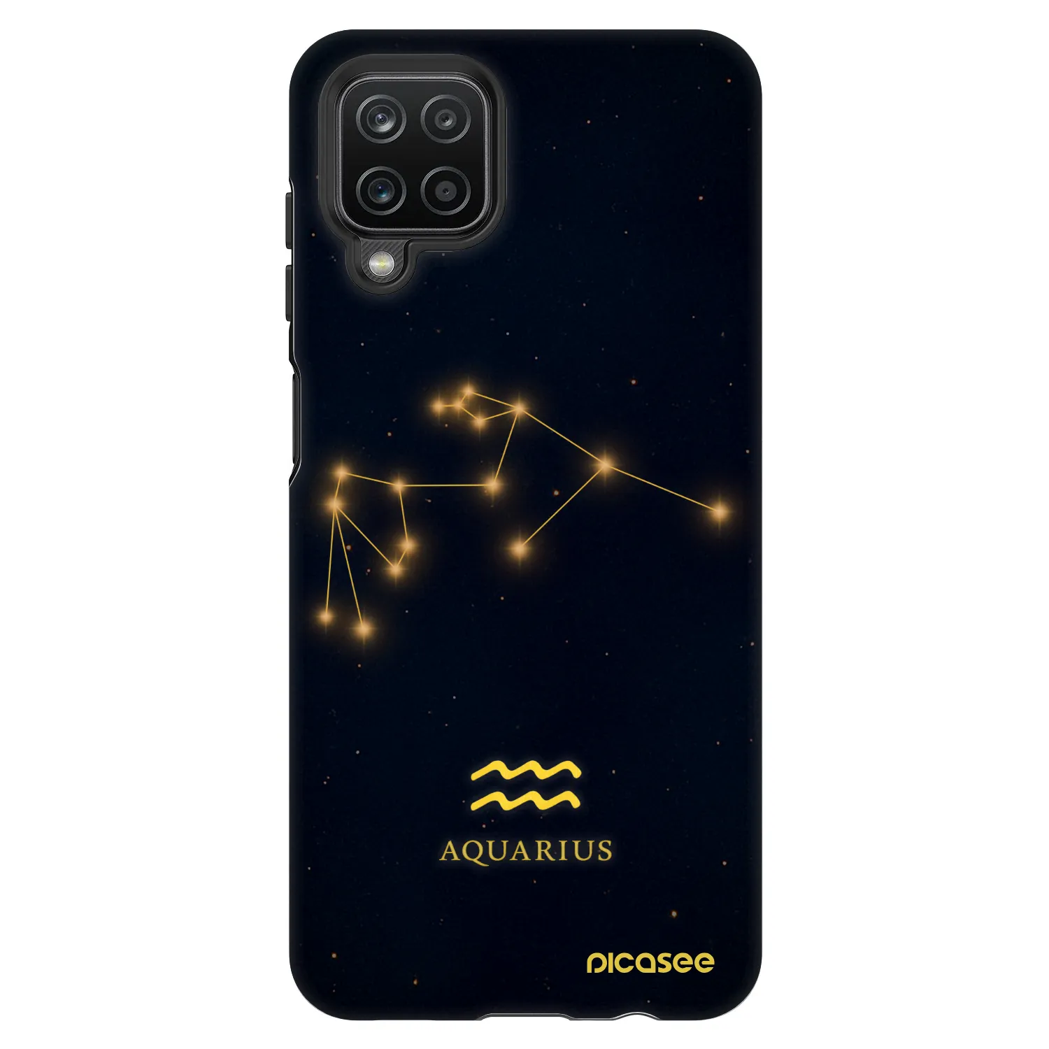 Picasee Fashion Case pre Samsung Galaxy A12 A125F - AQUARIUS