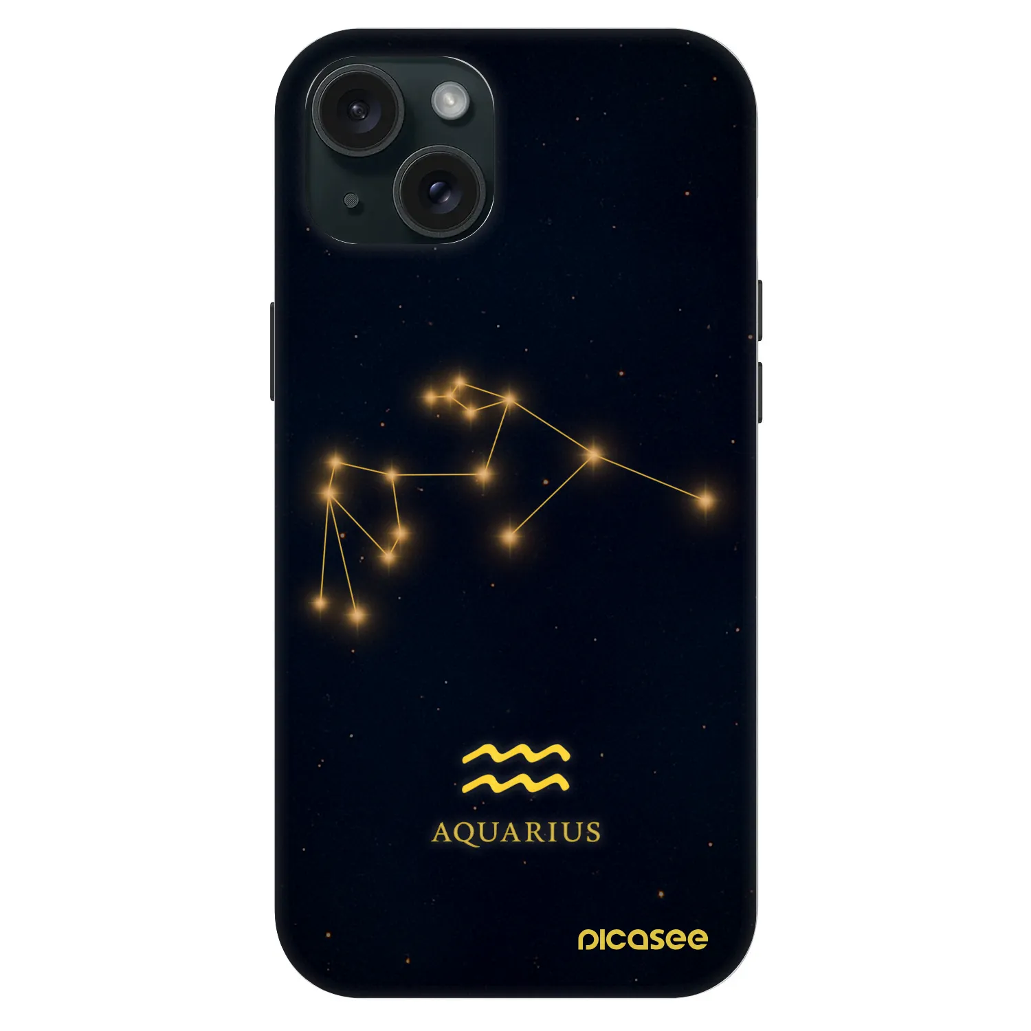 Picasee Fashion Case MagSafe pre Apple iPhone 15 Plus - AQUARIUS