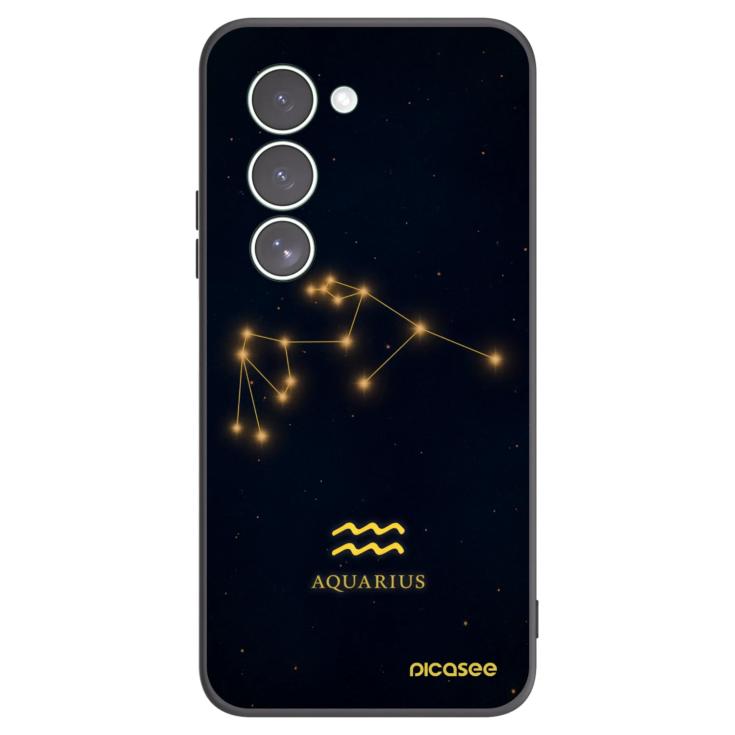 Picasee silikónový čierny obal pre Xiaomi Redmi 15 5G - AQUARIUS