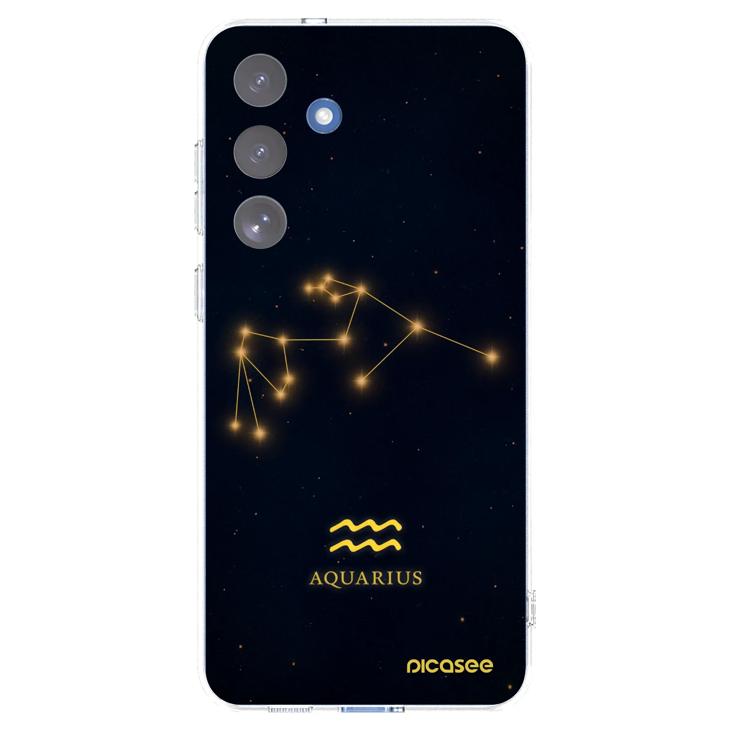 Picasee silikónový prehľadný obal pre Samsung Galaxy S25 FE 5G - AQUARIUS