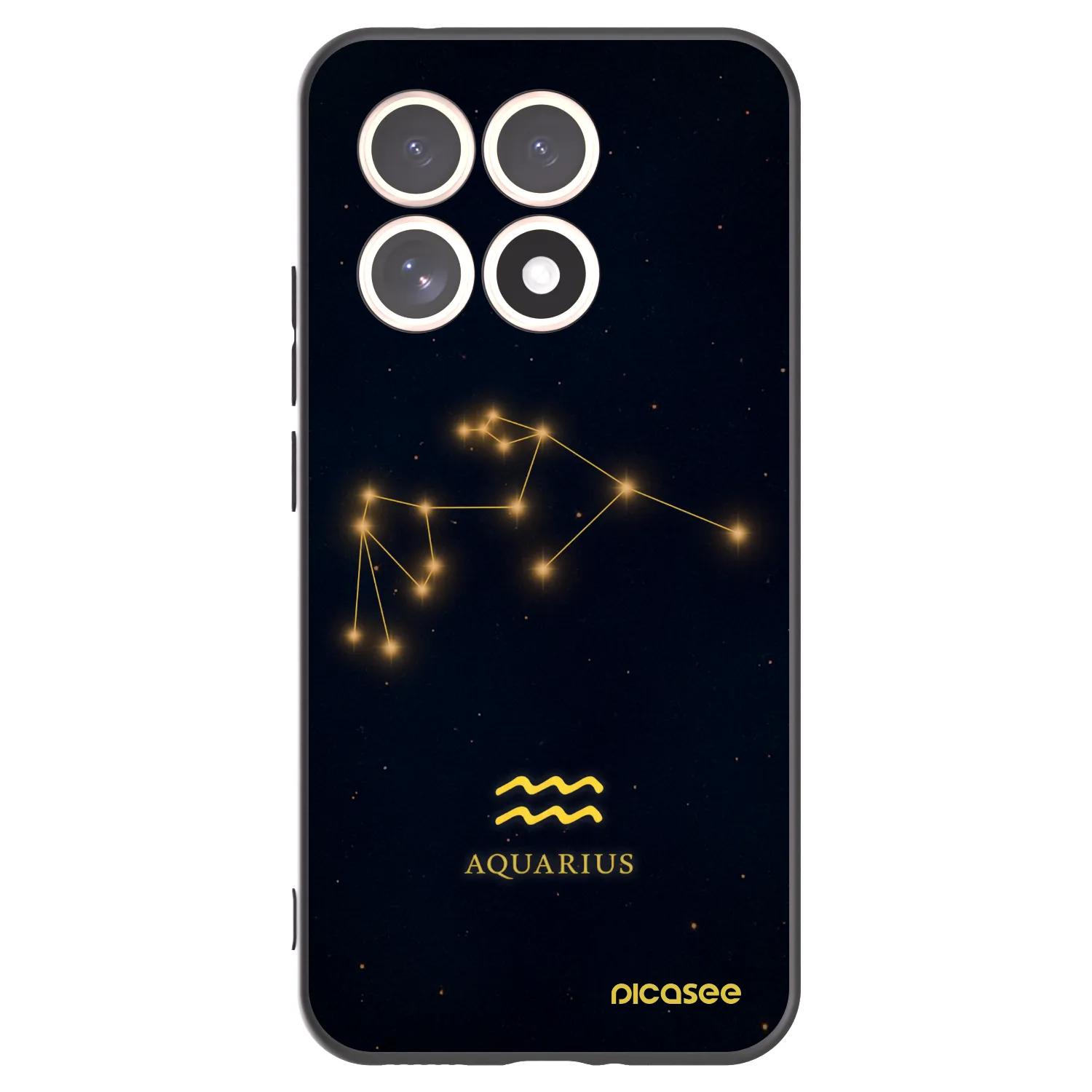 Picasee silikónový čierny obal pre Xiaomi 15T - AQUARIUS