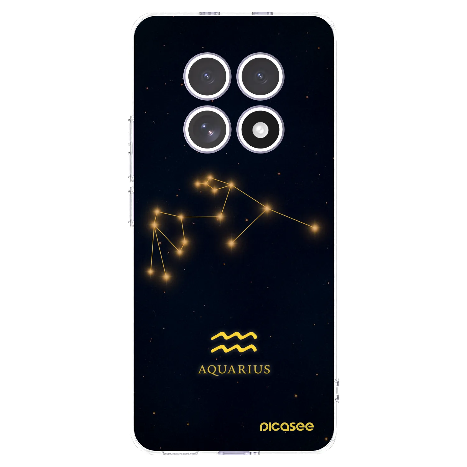Picasee silikónový prehľadný obal pre Xiaomi Redmi Note 15 - AQUARIUS