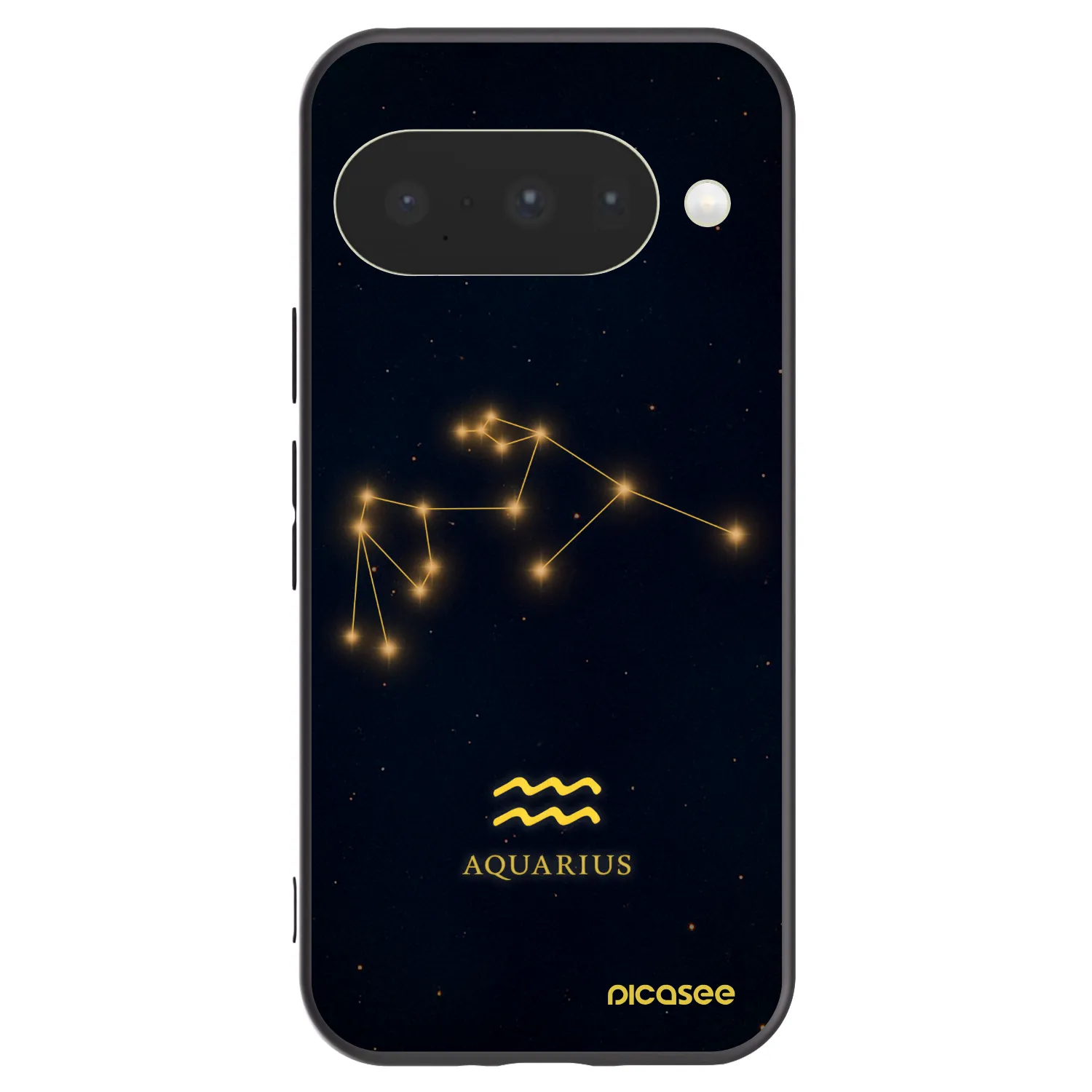 Picasee silikónový čierny obal pre Google Pixel 10 - AQUARIUS