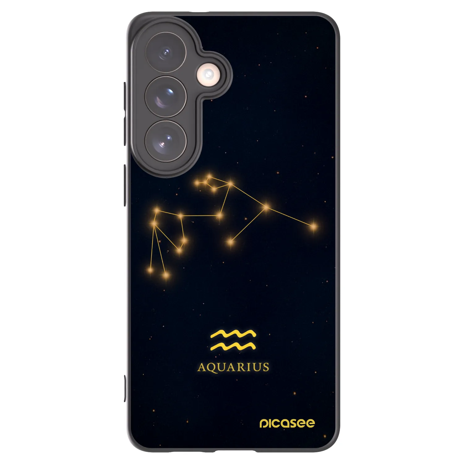 Picasee silikónový čierny obal pre Samsung Galaxy S26+ - AQUARIUS