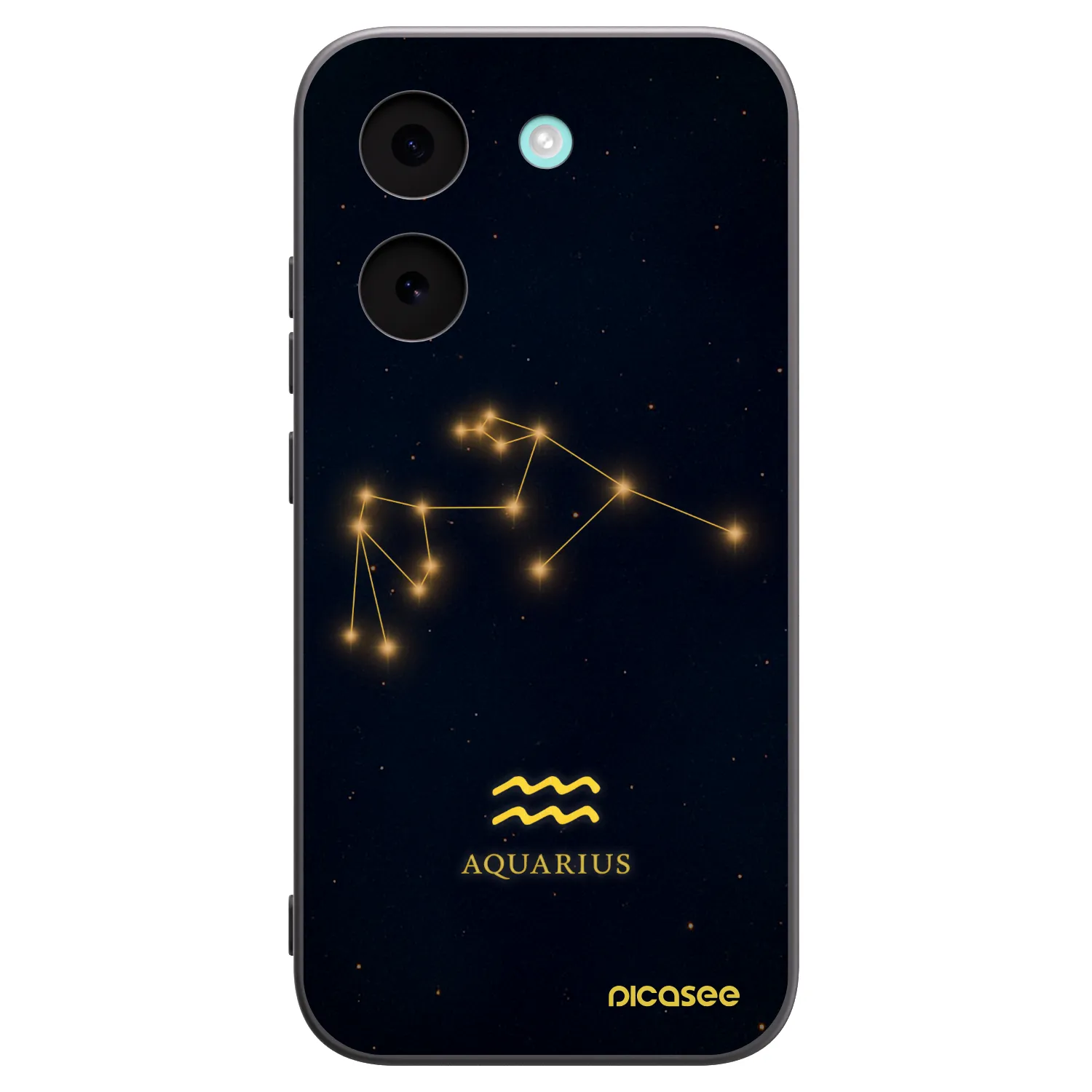 Picasee silikónový čierny obal pre Xiaomi Poco X8 Pro - AQUARIUS