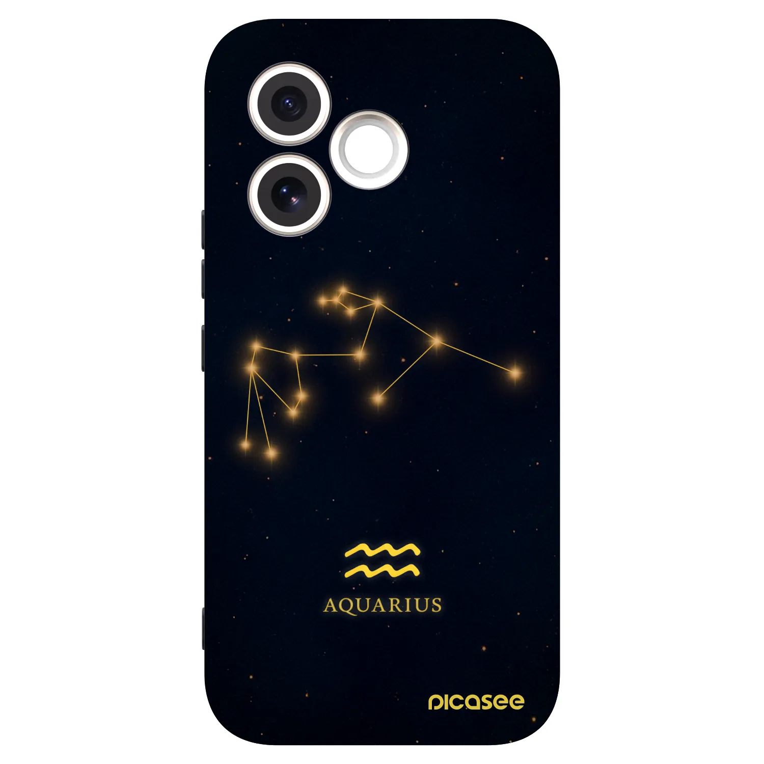 Picasee silikónový čierny obal pre Honor 600 Lite - AQUARIUS