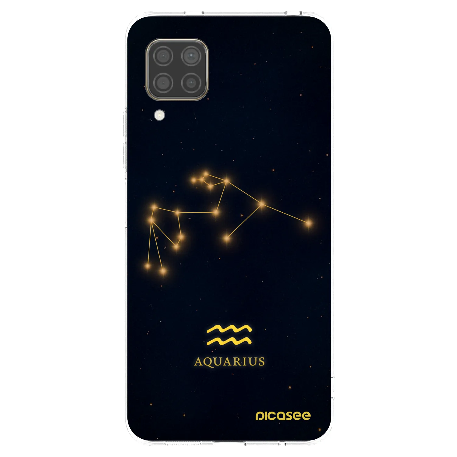 Picasee silikónový prehľadný obal pre Huawei P40 Lite - AQUARIUS