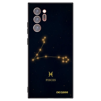 Picasee silikónový čierny obal pre Samsung Galaxy Note 20 Ultra - PISCES