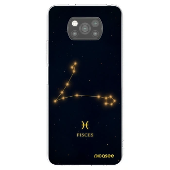 Picasee silikónový čierny obal pre Xiaomi Poco X3 - PISCES