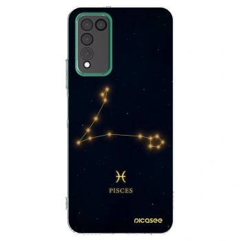 Picasee silikónový prehľadný obal pre Honor 10X Lite - PISCES