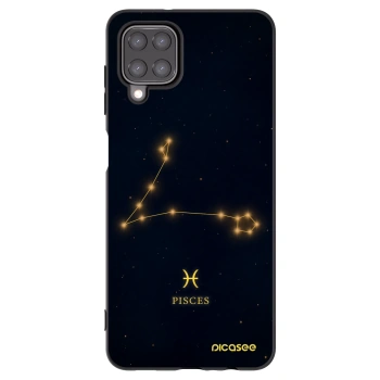 Picasee silikónový čierny obal pre Samsung Galaxy A12 A125F - PISCES
