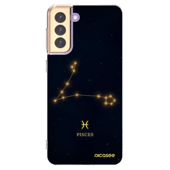 Picasee silikónový prehľadný obal pre Samsung Galaxy S21+ 5G G996F - PISCES