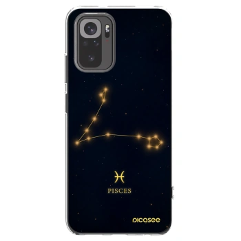 Picasee silikónový prehľadný obal pre Xiaomi Redmi Note 10 - PISCES