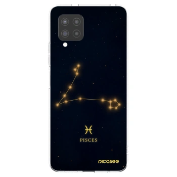 Picasee silikónový prehľadný obal pre Samsung Galaxy A42 A426B - PISCES
