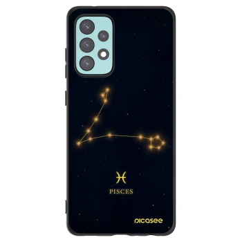 Picasee silikónový čierny obal pre Samsung Galaxy A72 A725F - PISCES