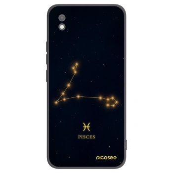 Picasee silikónový čierny obal pre Xiaomi Redmi 9AT - PISCES