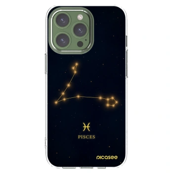 Picasee silikónový prehľadný obal pre Apple iPhone 13 Pro - PISCES