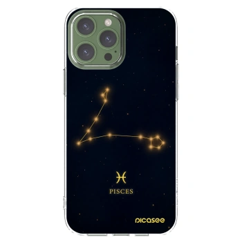 Picasee silikónový prehľadný obal pre Apple iPhone 13 Pro Max - PISCES