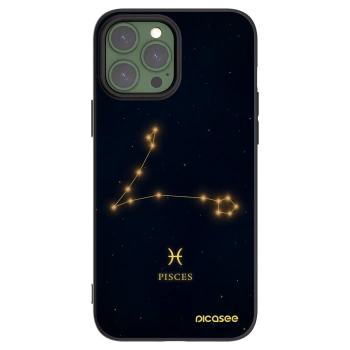 Picasee silikónový čierny obal pre Apple iPhone 13 Pro Max - PISCES