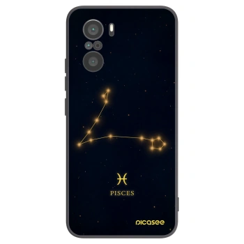 Picasee silikónový čierny obal pre Xiaomi Poco F3 - PISCES