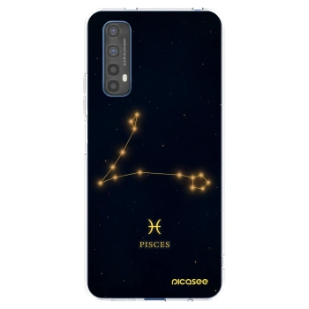 Picasee silikónový prehľadný obal pre Realme 7 - PISCES