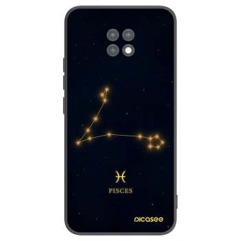 Picasee silikónový čierny obal pre Xiaomi Redmi Note 9T - PISCES