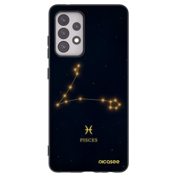 Picasee silikónový čierny obal pre Samsung Galaxy A52s 5G A528B - PISCES