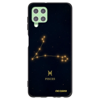 Picasee silikónový čierny obal pre Samsung Galaxy A22 A225F 4G - PISCES