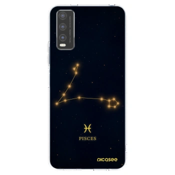 Picasee silikónový prehľadný obal pre Vivo Y20s - PISCES