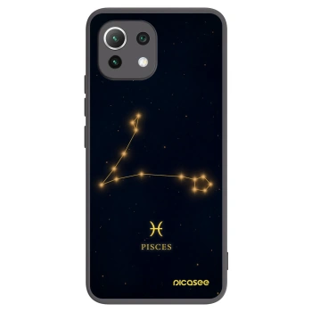 Picasee silikónový čierny obal pre Xiaomi 11 Lite 5G NE - PISCES