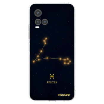 Picasee silikónový prehľadný obal pre Vivo Y33s - PISCES