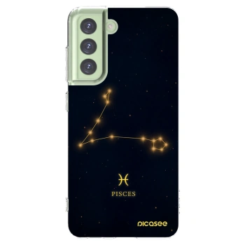 Picasee silikónový prehľadný obal pre Samsung Galaxy S21 FE 5G - PISCES
