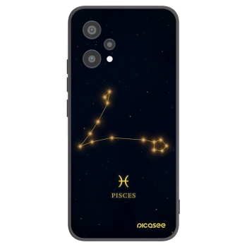 Picasee silikónový čierny obal pre Realme 9 Pro 5G - PISCES